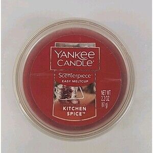 New Yankee Candle Meltcup 24 Hour Easy 2.2 oz Scenterpiece Melt Kitchen Spice